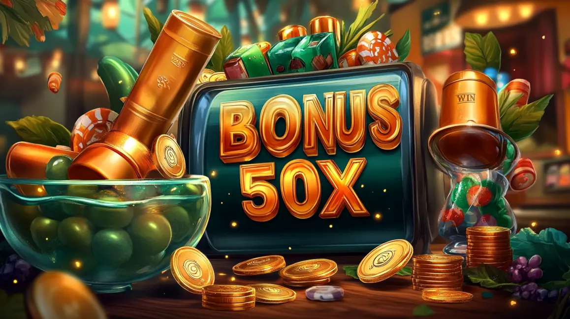 Claim Your Bonus and Win Big at Q789! A happy woman with curly black hair holds cash, with a large 'BONUS' sign, as casino chips, cards, and money are flying around, celebrating a win at Q789.